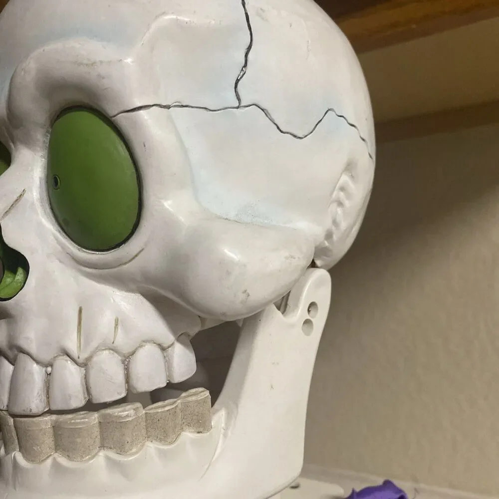 18” Dancing Singing Skeleton Gemmy Industries Halloween Works